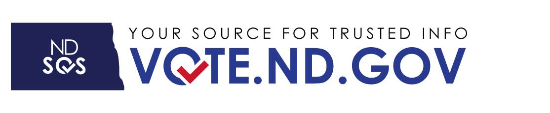vote.nd.gov logo